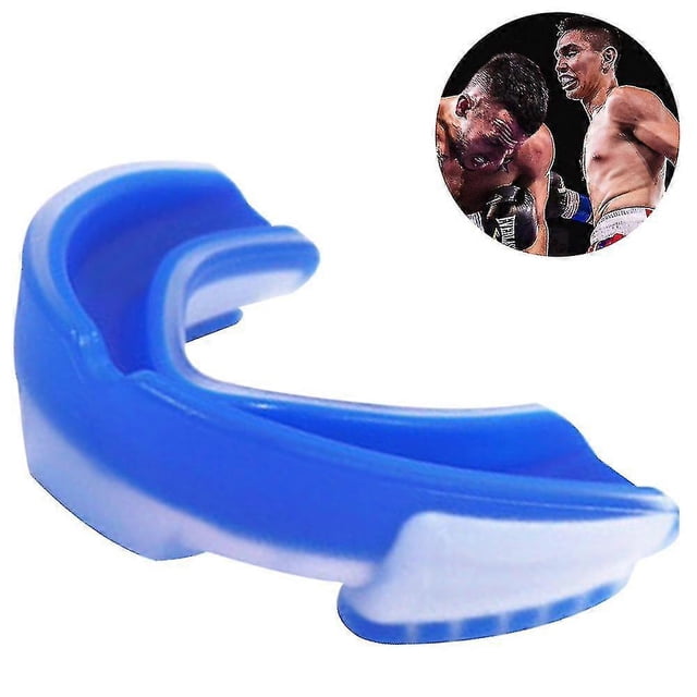 Adults And Junior Mouth Guard With Case Compatible With Boxing, Basketball