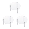 thumbnail image 1 of mmirethe Clear Acrylic Toy Display Show Stand Shelf 5.5cm 3Set, 1 of 6