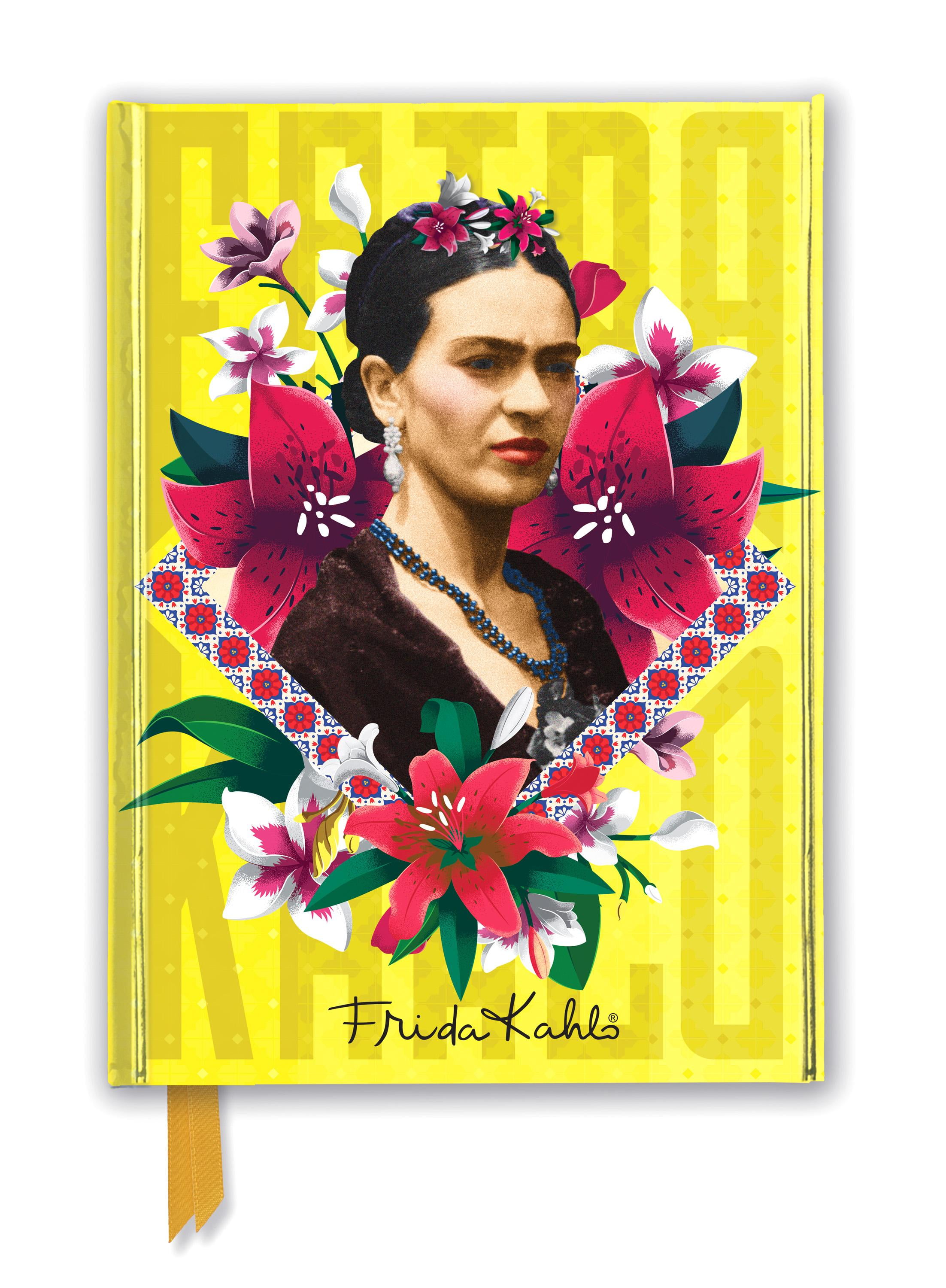 Flame Tree Notebooks: Frida Kahlo Yellow (Foiled Journal) (Hardcover