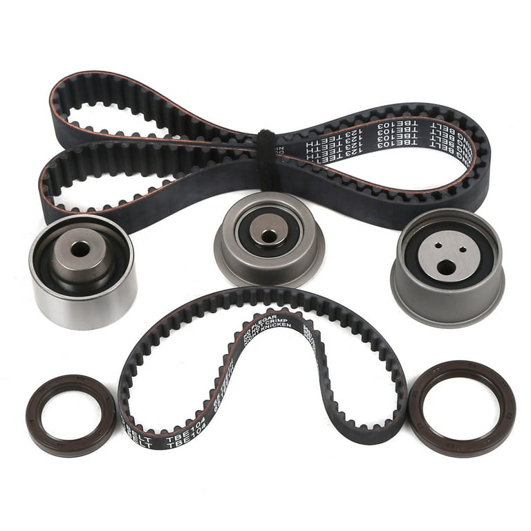 MOCA AUTOPARTS Timing Belt Kit Water Pump Fit for 2000 2005 Mitsubishi Eclipse 2.4L 1999 2003 Mitsubishi Galant Eng. Code 4G64