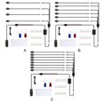 thumbnail image 3 of Dalazy Energy Saving LED Lamps For Car Easy Install Wide Application Shock-proof Car Underglow Lamp One drag eight 1Set, 3 of 6