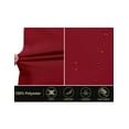 thumbnail image 4 of Little Donkey Andy Mens Waterproof Breathable Rain Pants Lightweight Quick Dry Stretch Golf Hiking Pants Red 2XL, 4 of 7