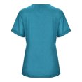 thumbnail image 5 of Gibobby Camisetas Mujer Baratas Manga Corta Camiseta manga corta con cuello redondo y estampado animales cómoda informal verano para mujer(Azul,M), 5 of 5