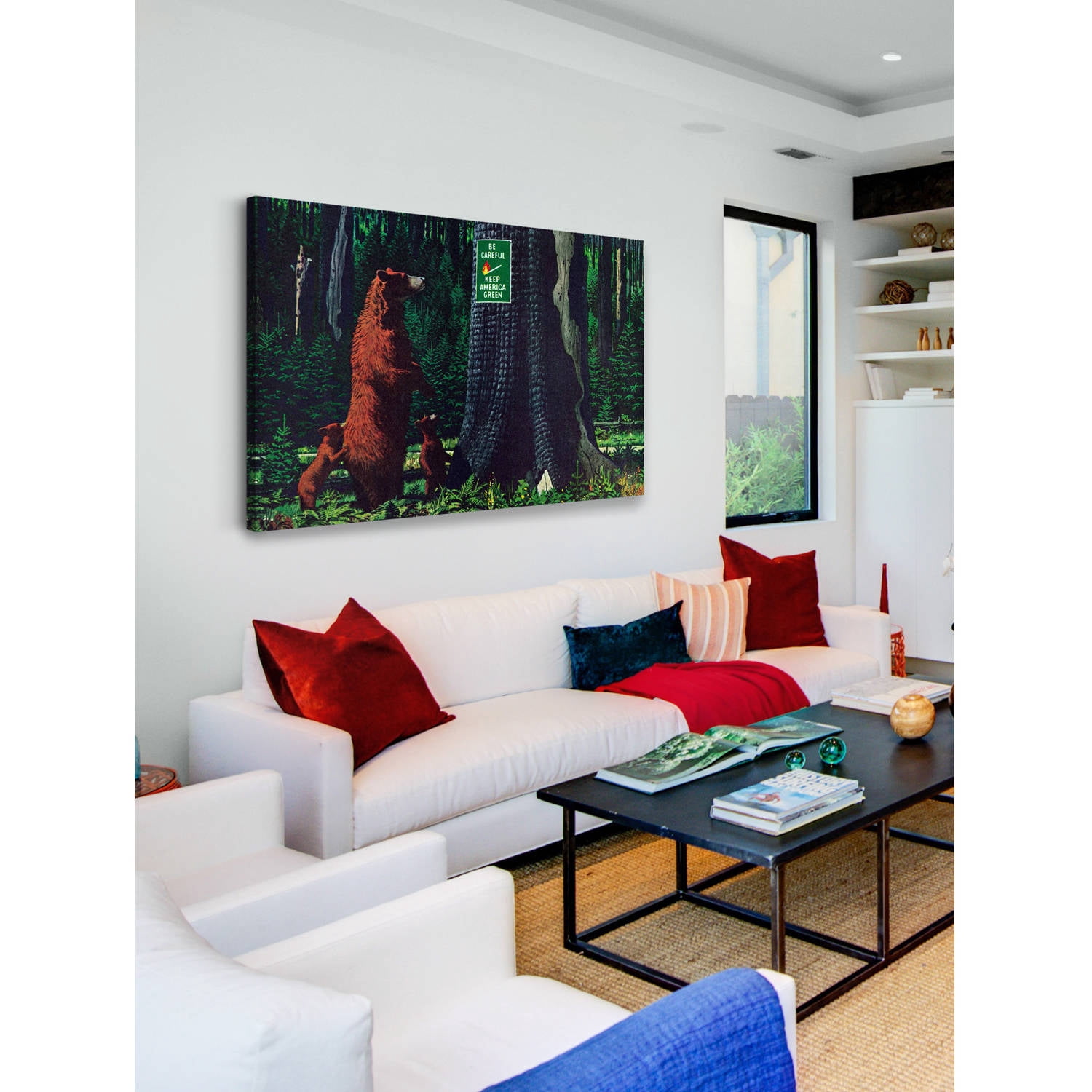Marmont Hill "Keep America Green" Painting Print on Wrapped Canvas