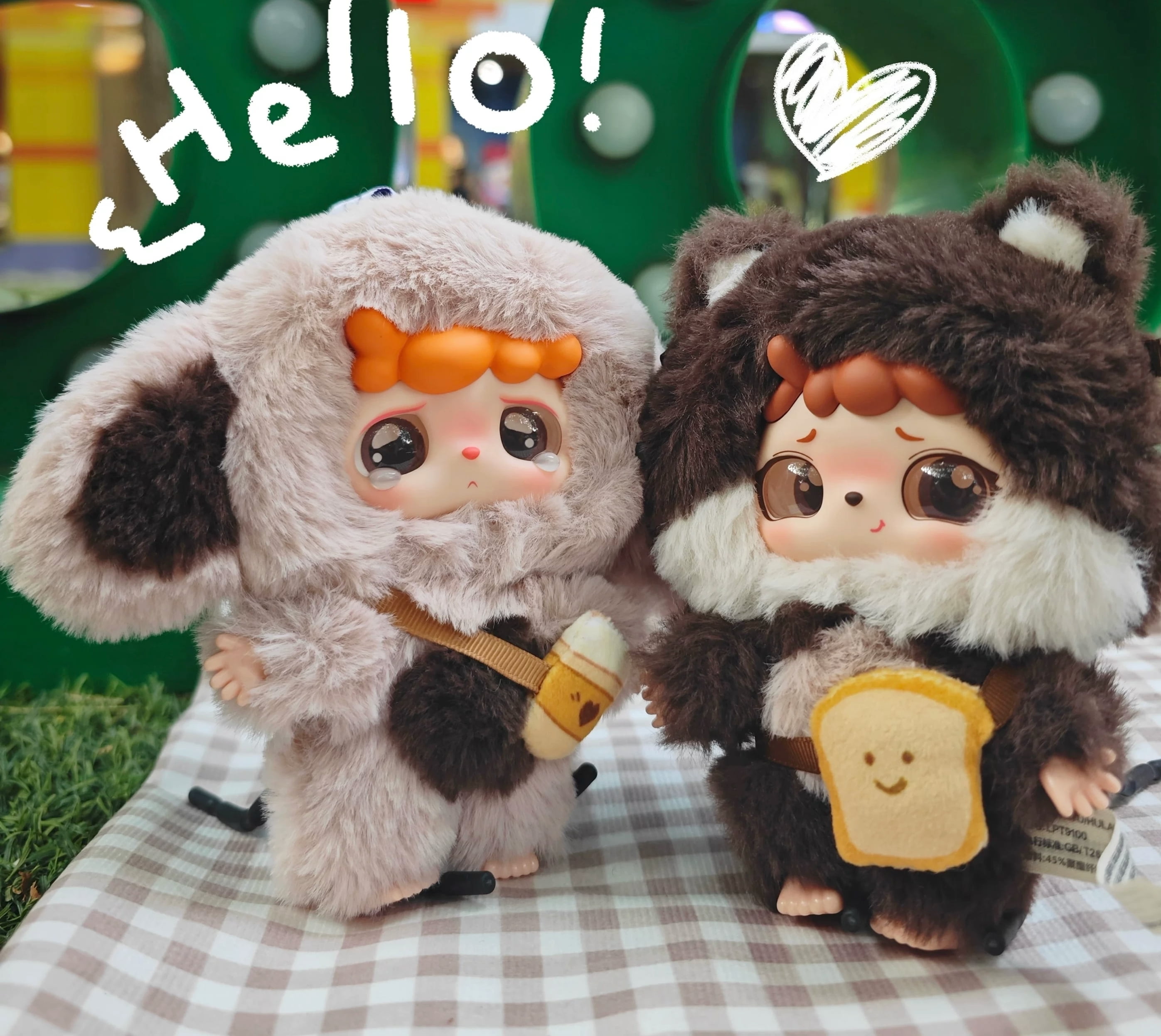 Baby Three Mitutu & Hulala Plush Series Blind Box