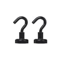 thumbnail image 1 of Extra Strong Magnetic Hooks with Fridge Hook, Heavy Duty Ceiling Cruise Hook (Black), 1 of 5