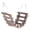 Natural Wood 15.75 in, variant on M Buder 15.75 inches / 40 cm Wooden Pet Ladder Bendable Bridge Toy for Hamster Mouse Squirrel Parrot