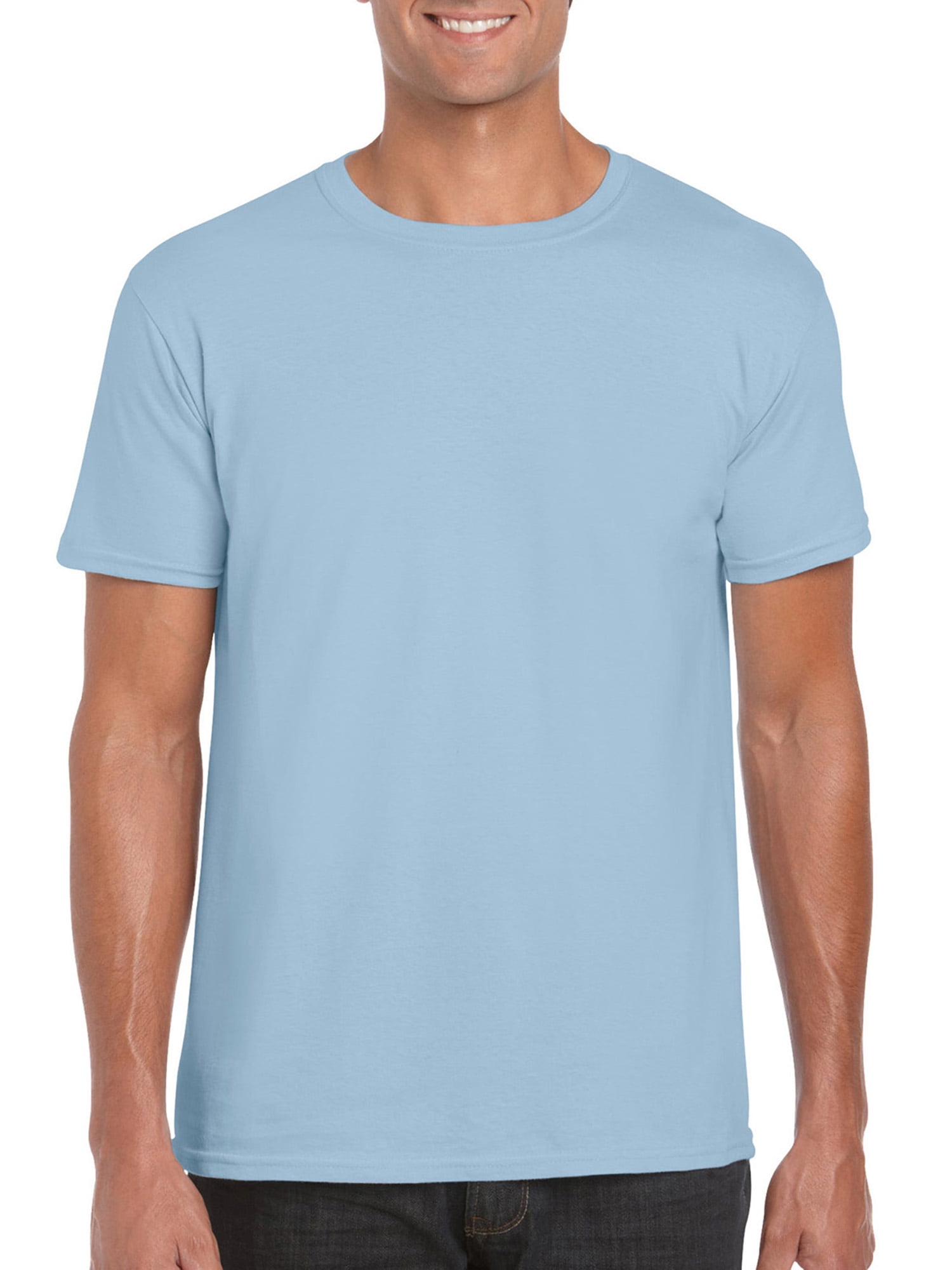 Gildan Men's G2000 Ultra Cotton T-Shirt | Light Blue, X-Large – Heavyweight, 100% Cotton Basic Tee For Everyday Wear - View #5