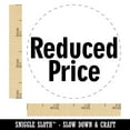 thumbnail image 2 of Reduced Price label Self-Inking Rubber Stamp Ink Stamper - Orange Ink - Small 3/4 Inch, 2 of 7