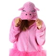 thumbnail image 2 of Just Love Comfortable and Cute Adult Animal Onesie Pajamas - Perfect for Lounging and Sleepwear (Pig in Tutu, X-Large), 2 of 5