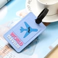 thumbnail image 7 of Supvox 4Pcs Creative Luggage Tags Assorted Color Durable Travel Id Labels for Suitcases, 7 of 7
