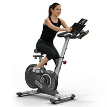 FitRx Hyper Indoor Exercise Bike, Adjustable Magnetic Resistance Stationary Cardio Workout Bike with LCD Screen for Home Workouts