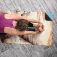 thumbnail image 5 of Horse Yoga Mat Towel with Storage Bag - 72.8"x26.8" - Suitable for Hot Yoga, Pilates, Fitness - Yoga Blankets Included, 5 of 6