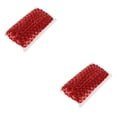 thumbnail image 3 of Matsuzay Sequins Paillette Ribbon Trim Braid Lace Sewing Trim DIY Clothing Rojo 13m 2Conjunto, 3 of 6
