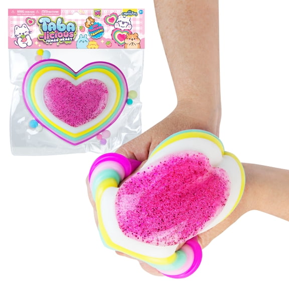 ORB™ Curiosities Taba-licious JUMBO Heart Squeeze Toy
