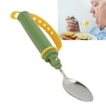 thumbnail image 3 of Adaptive Utensils Spoons,Elderly Eating Aids Spoon Utensil, Non-Slip Handles & rubber strap, for Hand Tremors & Muscle Weakness, Arthritis, Parkinson, 3 of 9