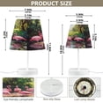 thumbnail image 3 of BZSMCE Table Lamp Creative Flamingos in The Forest Simple Pattern Night Light, 3 of 8