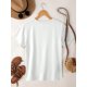 thumbnail image 2 of Women Heart Shape 3D Print Short Sleeve Crew Neck T-Shirt, Spring/Summer Outfit For Valentine's Day, 2 of 5