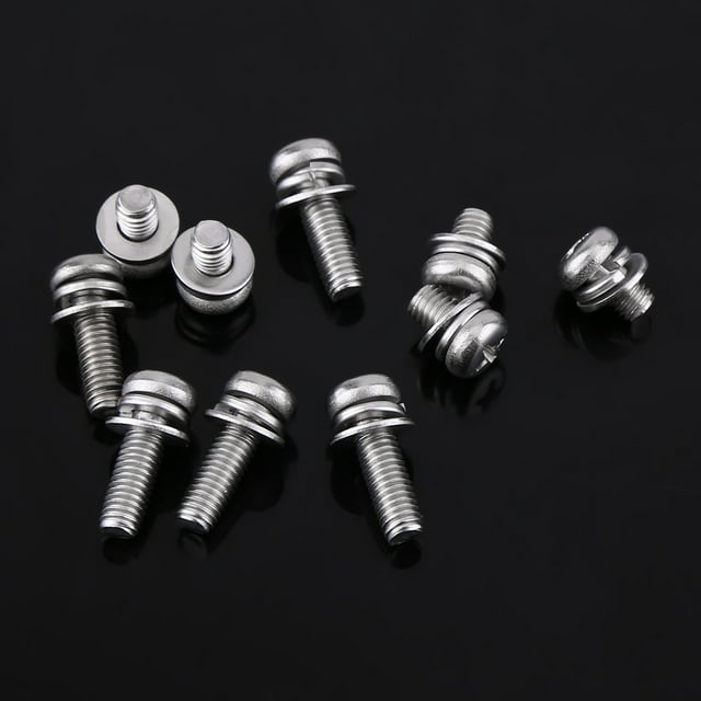 Tuercas, 160 Piezas Pan Head Surtido Kit, M2 M2.5 M3 M4 M5 Pan Head Tornillos Juego De Surtido De Tuercas Con Arandelas Acero Inoxidable, Kits De Tornillos Y Pernos