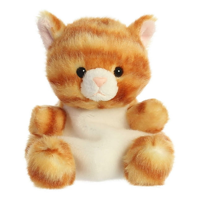 Peluche Aurora Adorable Palm Pals Meow Kitty naranja 12 cm