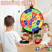ConeWhale 29 Large Dart Board with 20 Velcro Sticky Balls, Indoor & Outdoor Sport Fun Party Play Game Toys for Kids Ages 3-12