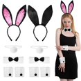 thumbnail image 4 of Rabbit Ears Hair Band Set, Suitable for Costume Events Stage Performances and Gatherings, 4 of 4