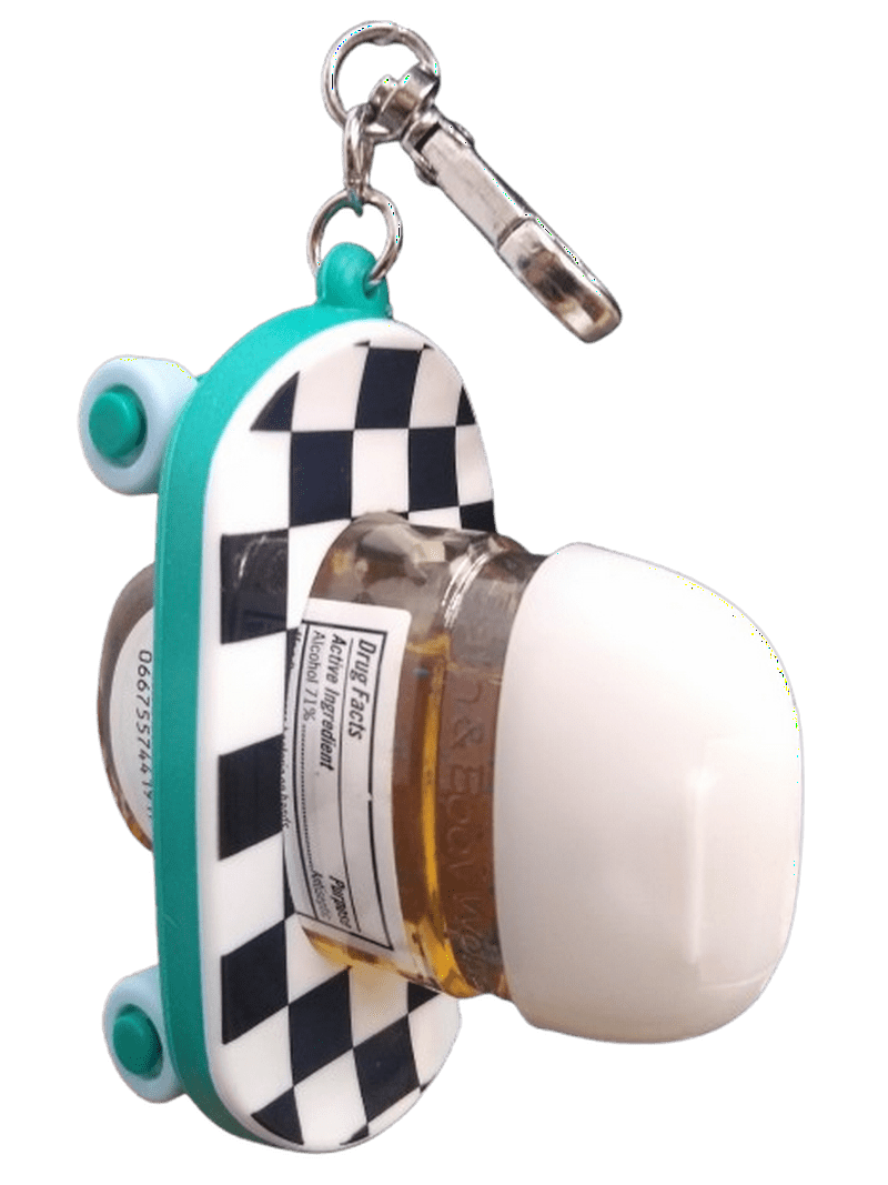 Bath & Body Works Skateboard PocketBac Holder Keychain - Walmart.com