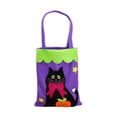 thumbnail image 1 of Halloween Candy Bag Non-woven Tote Bag 10.24 in x 8.66 in Pumpkin Ghost Design for Trick or Treating, 1 of 6