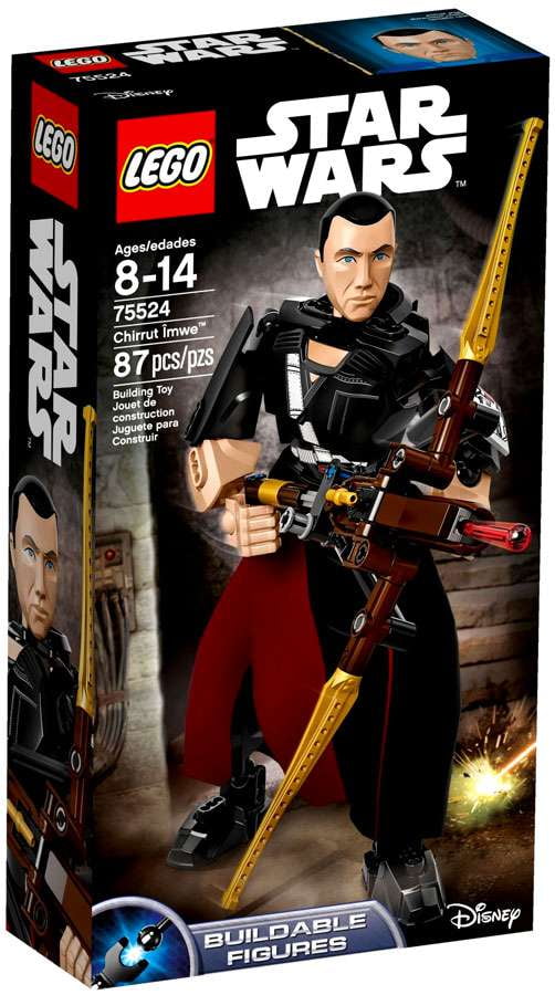 Pre-Owned Star Wars Buildable Figure Chirrut Imwe Set LEGO 75524