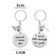 thumbnail image 1 of Wicked The Musical Necklace,Wicked Inspired Bff Keychain Set,Friendship Gift, 1 of 5
