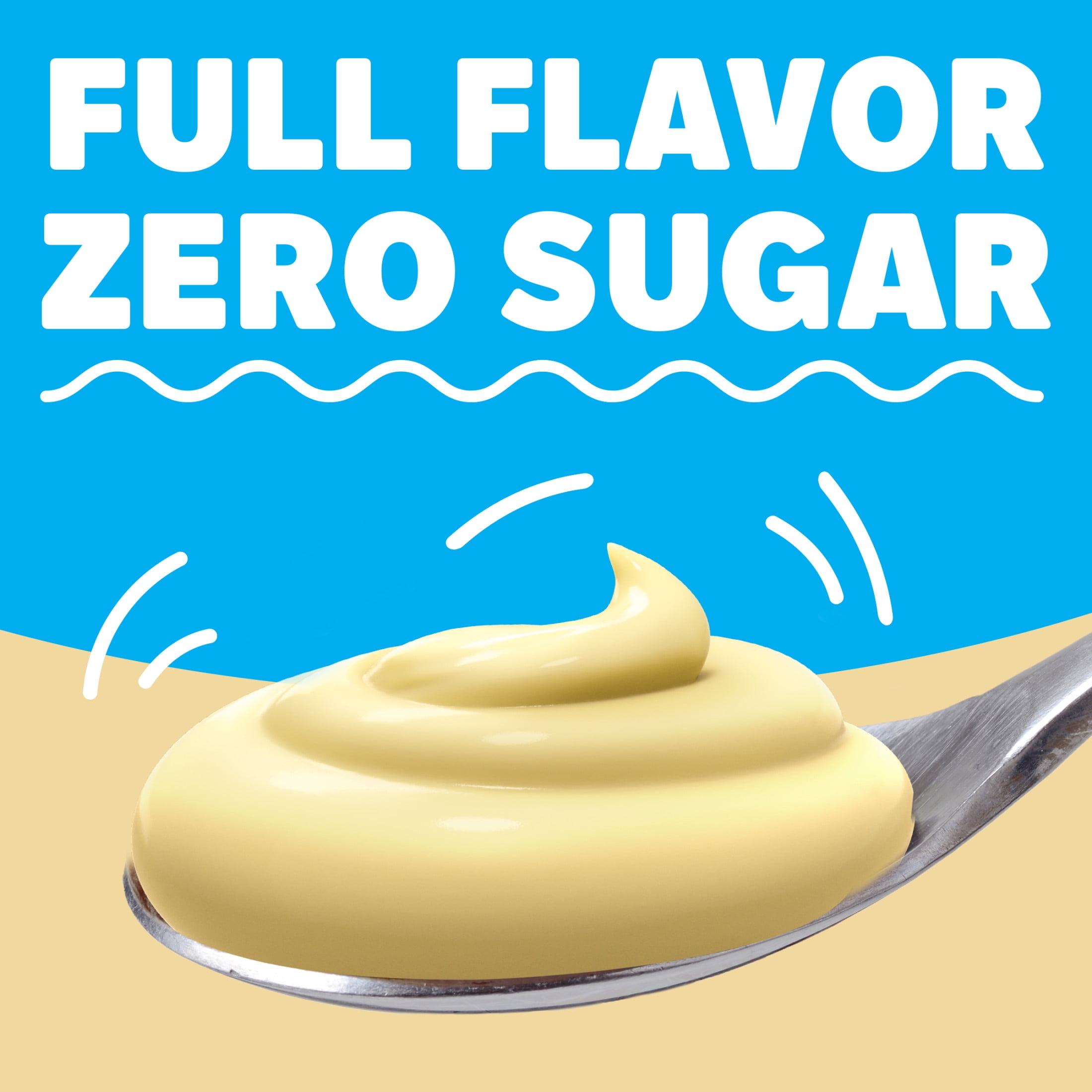 (8 pack) Jell-O Vanilla Zero Sugar Instant Reduced Calorie Pudding & Pie Filling Mix, 1 oz. Box