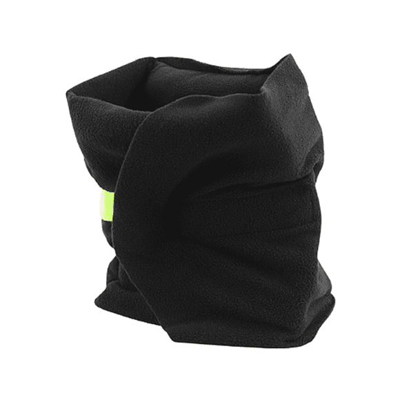 Black Neck Pillow for Travel - Memory Foam, Comfortable & Breathable Soft Cotton Pillow Neck and Shoulder Support Portable, Lightweight Machine-Washable Flight Travel Pillows