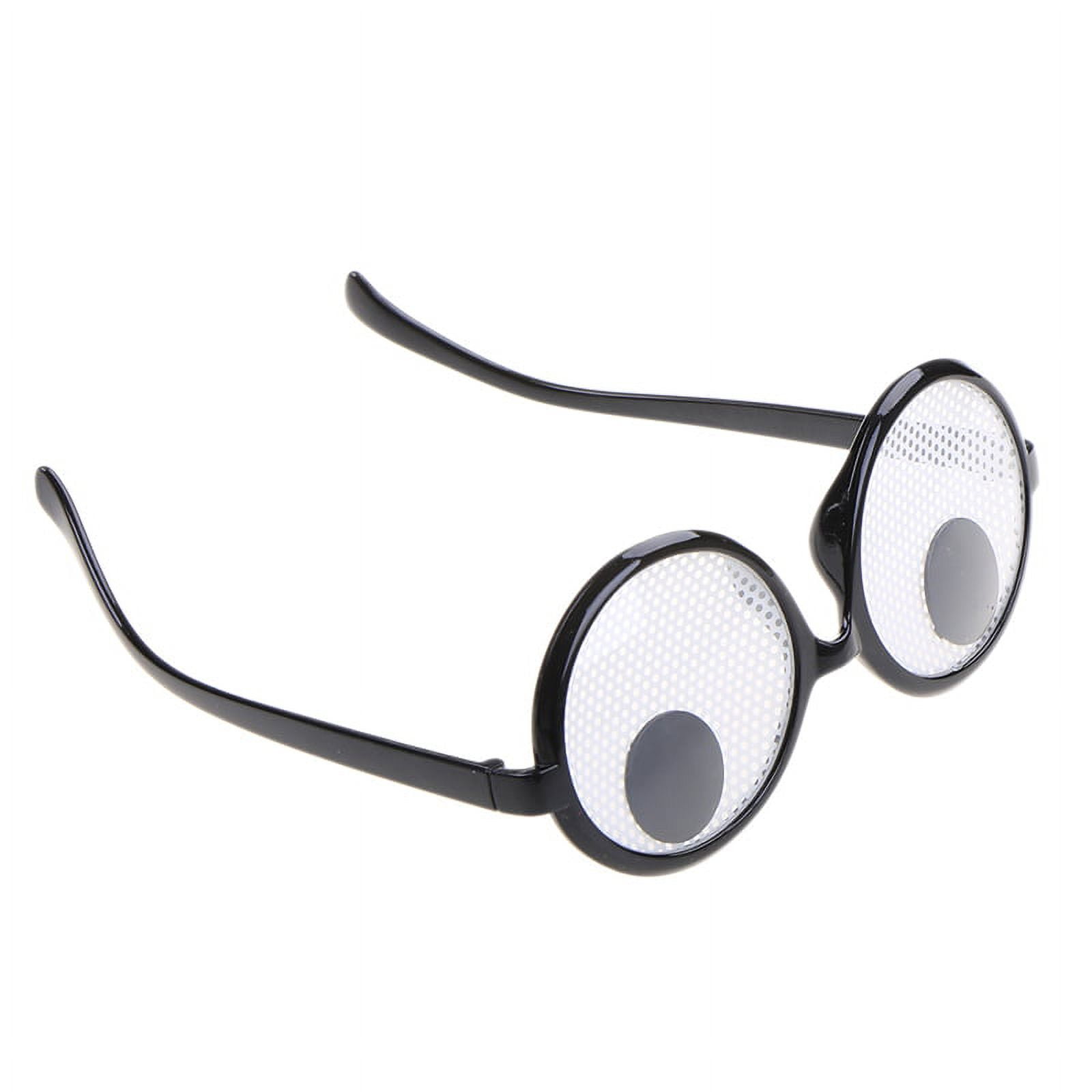 2PCS Googly Eye Glasses With Eyes On Them Funny Sunglasses for Adults Funny  Glasses for Adults Hilarious Gag Gifts Prank Stuff Silly Glasses Crazy Big