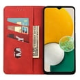thumbnail image 3 of ELEHOLD for Samsung Galaxy A13 5G Flip Wallet Case, Slim Shockproof Premium Vintage PU Leather Magnetic Closure Built-in Card Holders Kickstand Function Wallet Purse Case,red, 3 of 8