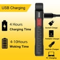 thumbnail image 4 of Strong Magnetic Car Repair Work Light Handheld Super Bright Emergency Light Mini Inspection Light with 360° Adjustable Angle 6 Working Modes Rechargeable Maintenance Light IP54 Waterproof IK07, 4 of 9