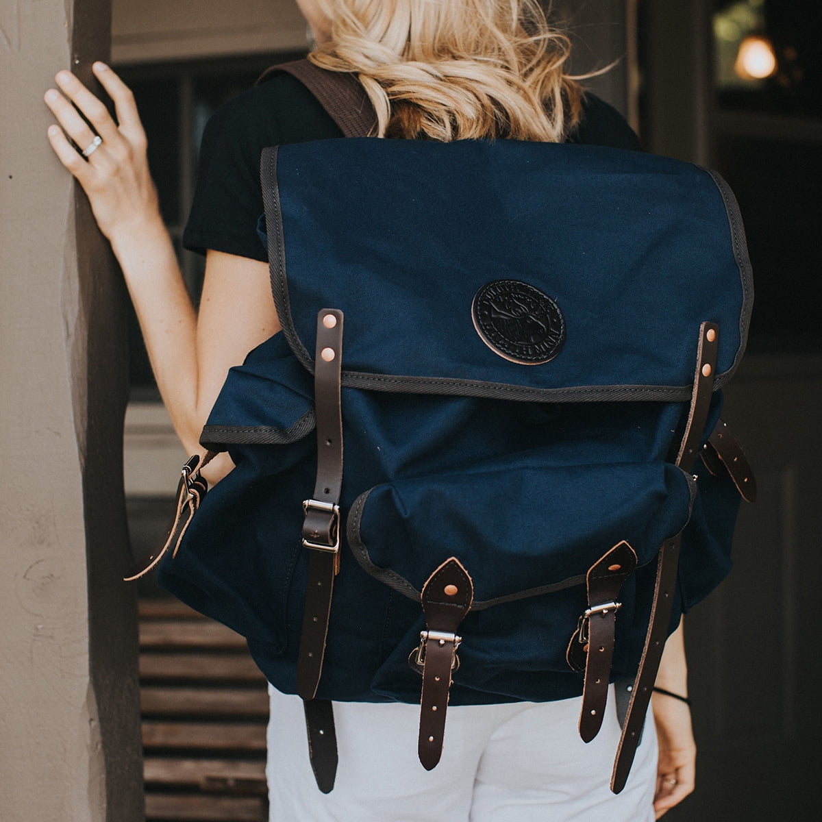 新品・未使用Duluth Pack ネイビーリュック DULUTH PACK DULUTH MINN Wanderer Navy Backpack (S-121-NVY