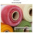 thumbnail image 3 of 10 Inch Wide Decorative Mesh Ribbon Wrapping Ribbon Rolls for Home Door Wreath Decoration DIY Crafts Making (wine red), 3 of 5