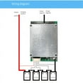 thumbnail image 5 of 10X 4S 12V 50A Li-Iron Lithium Battery Charger Protection Board with Power Battery Balance, 5 of 5