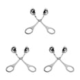 thumbnail image 4 of Speravity Stainless Steel Meatball Maker Restaurant Meat Riceball Forming Clip Manual Tools Form Mould Making Fish Cookware Clamp Prop Type1 NO1 Speravity CBP030541, 4 of 6