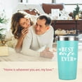 thumbnail image 3 of Best Wife Ever I Birthday Mug Tumbler I Vacuum-Insulated Stainless Steel Mug Tumbler with Lid, Birthday Gift for Wife Her Women, 20-Ounce Mint, 3 of 6