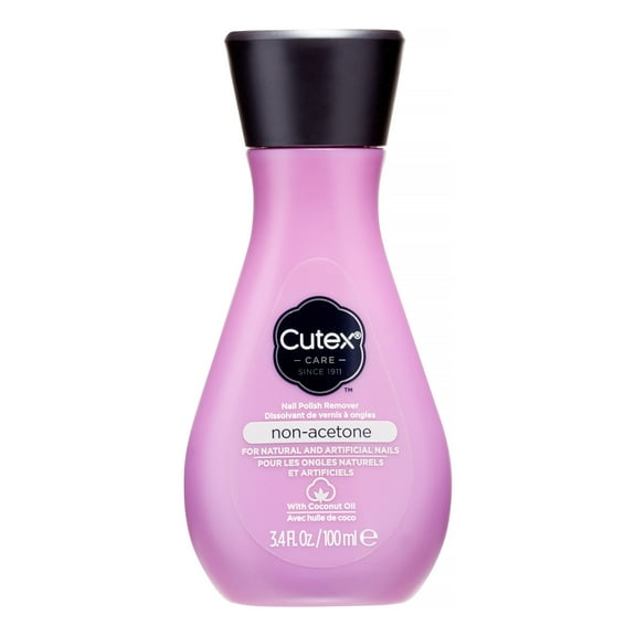 Cutex Non-Acetone Nail Polish Remover, 3.38 Oz