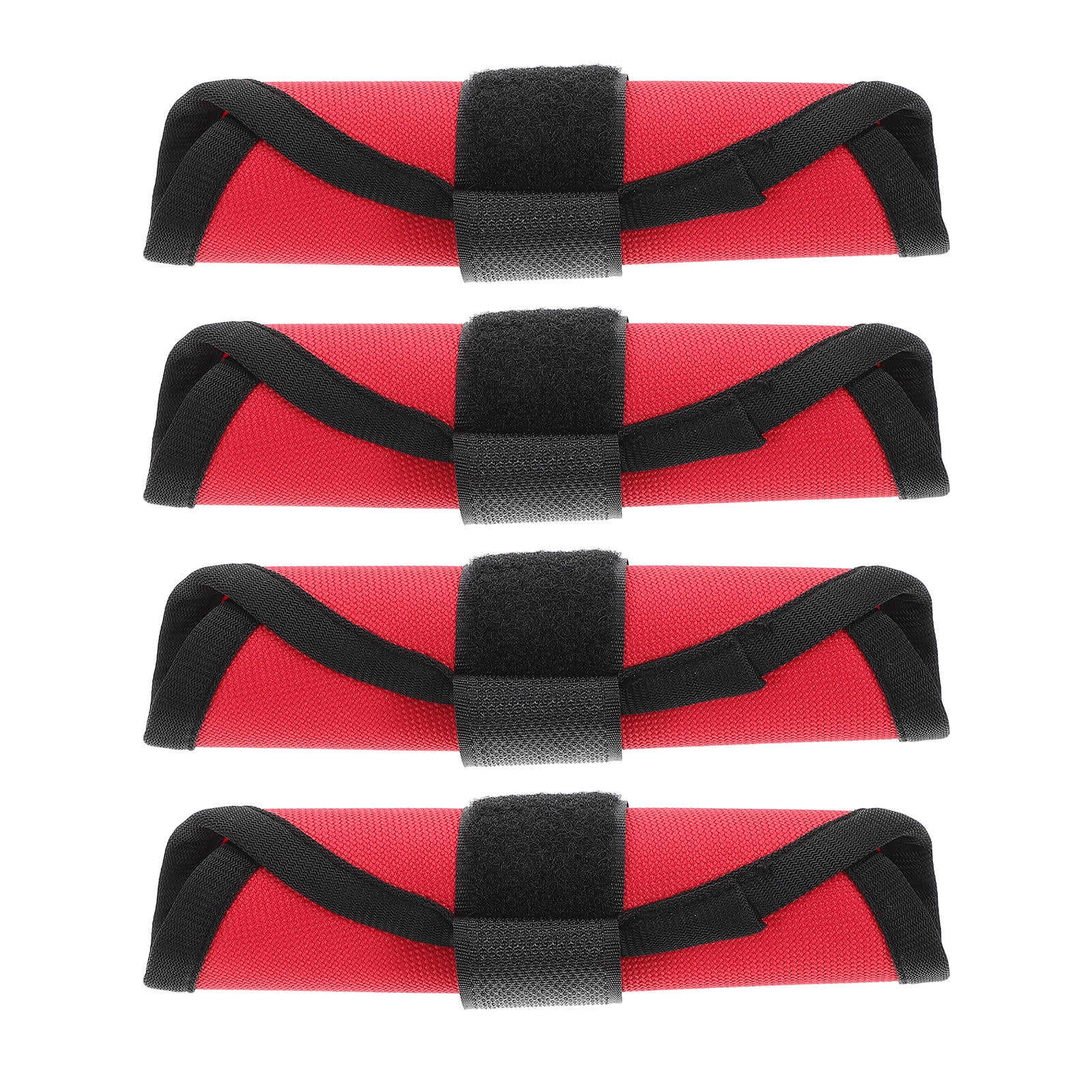 JUXYES 6-Pack Fishing Lure Wraps/Shields - Reusable Nylon Sleeves To Cover Hooks (6" & 4" Sizes)
