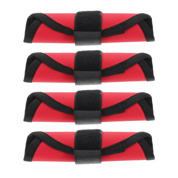 Worgeous 4pcs Fishing Lure Wraps Nylon Fish Hooks Covers Convenient Wrap Cover Protects Lures Lightweight and Portable Bait Covers for Fishermen