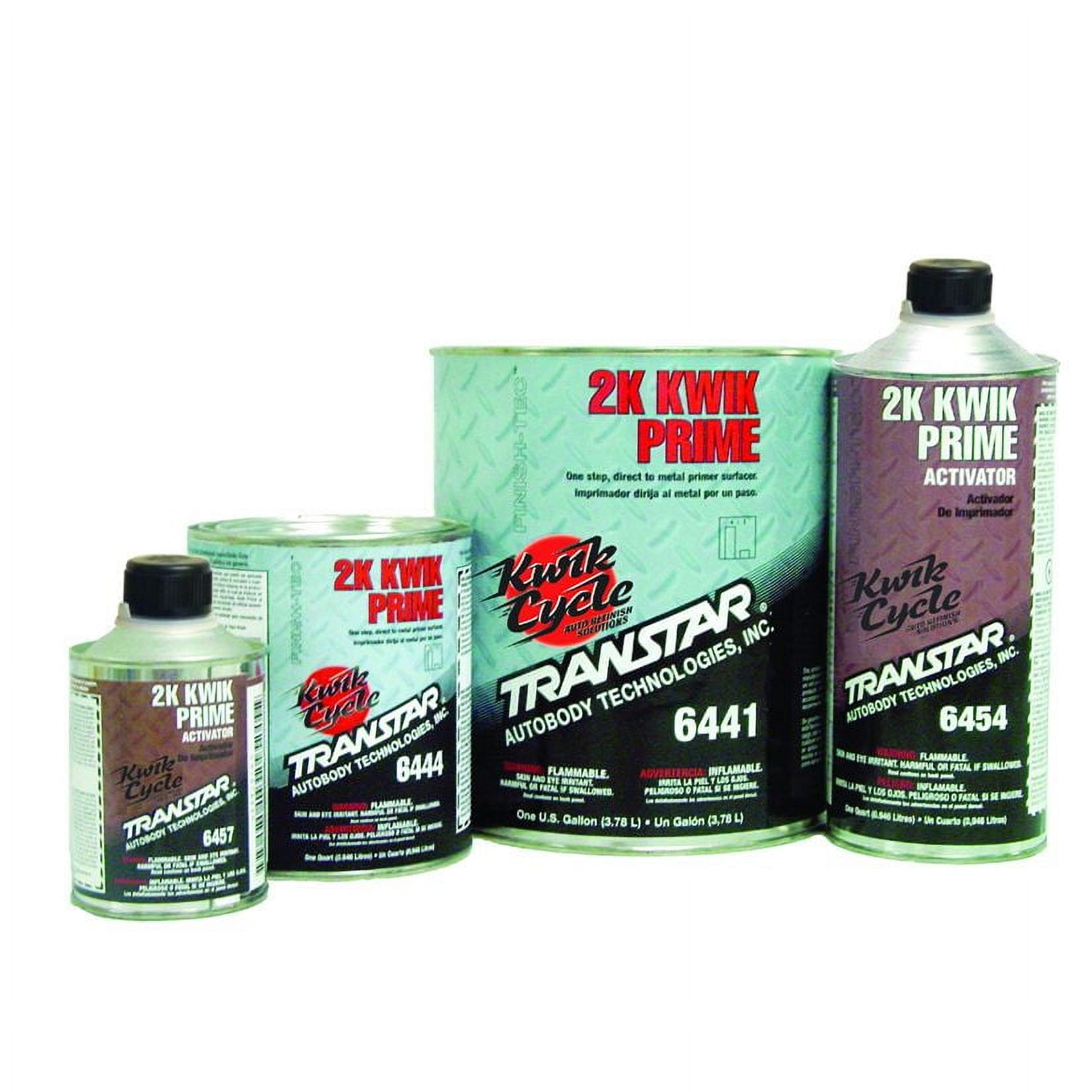 TRANSTAR 6457 2K Kwik Primer Activator, 1/2 pt Can, Clear to Pale Yellow, Liquid