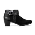 thumbnail image 1 of Botin Tacon cuadrado bajo Mujer Flexi Textil 15420 Negro Flexi Textil, 1 of 4