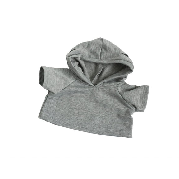 Gray Hoodie 14-18 Inch Plush Toy Apparel Pullover Sweatshirt