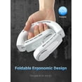 thumbnail image 4 of Ventilador de cuello ChillGo 4 Turbo, plegable, portátil, 5200 mAh, color blanco, 4 of 6