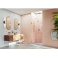 thumbnail image 5 of Illume 41.5 in. x 78 in. Wall Hinged Glass Shower Enclosure, 5 of 7