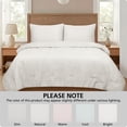 thumbnail image 6 of Mainstays 3-Piece Waffle Comforter Set with Matching Shams, Vanilla Dream, Full/Queen, 6 of 11