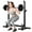 Black, variant on Primy 550Lbs Squat Rack Stand,Barbell Rack,Bench Press Rack Stand Home Gym Adjustable Weight Rack Multi-Function Weight Lifting